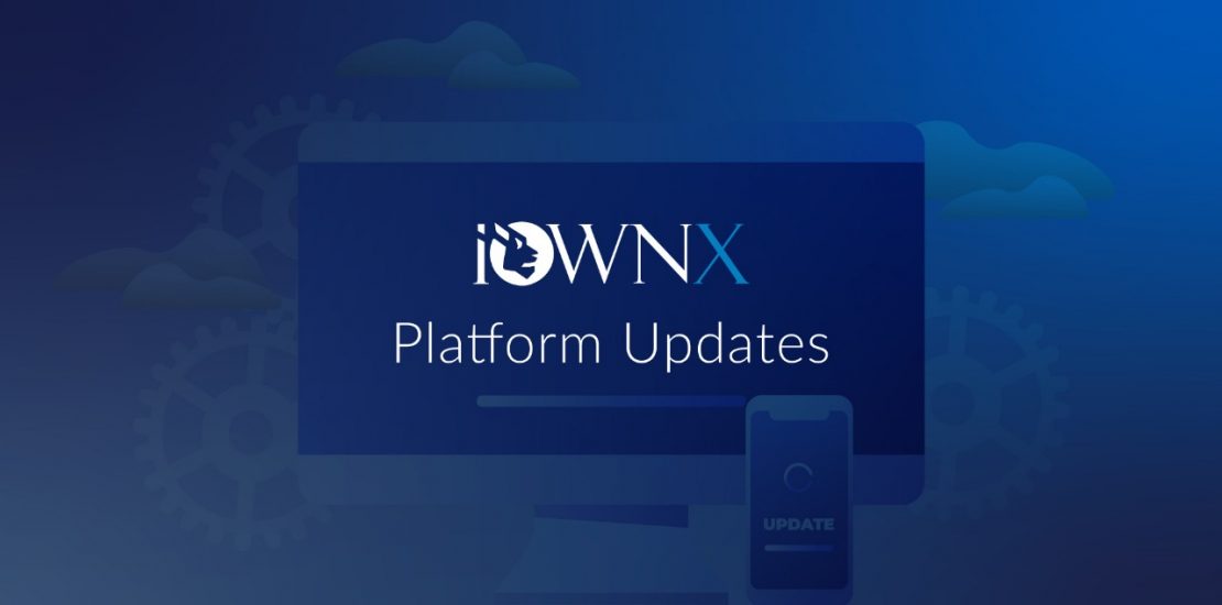 iOWNX Platform Update